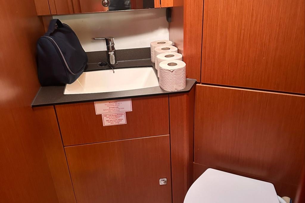 Original photo from a customer | taken on Apr 12, 2026 | Charter company has several identical yachts. Deviations are possible.