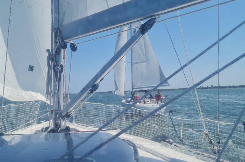 Original photo from a customer | Charter company has several identical yachts. Deviations are possible.